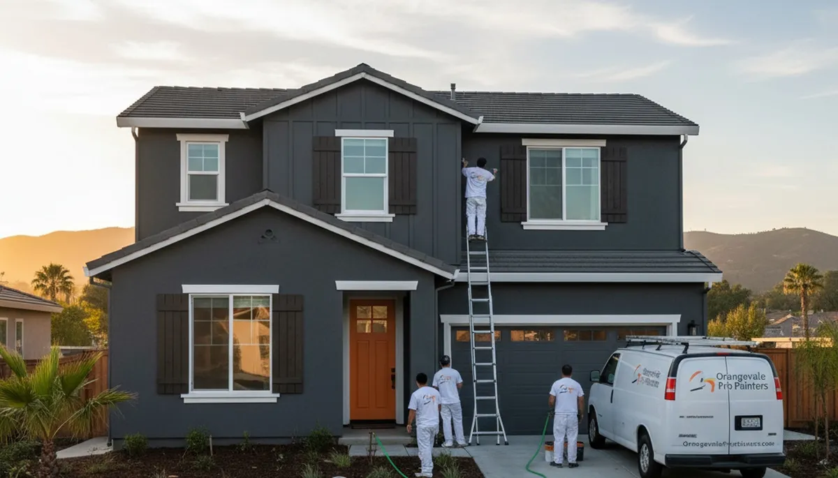 Professional house painting services in Sacramento, CA for residential exteriors and interiors
